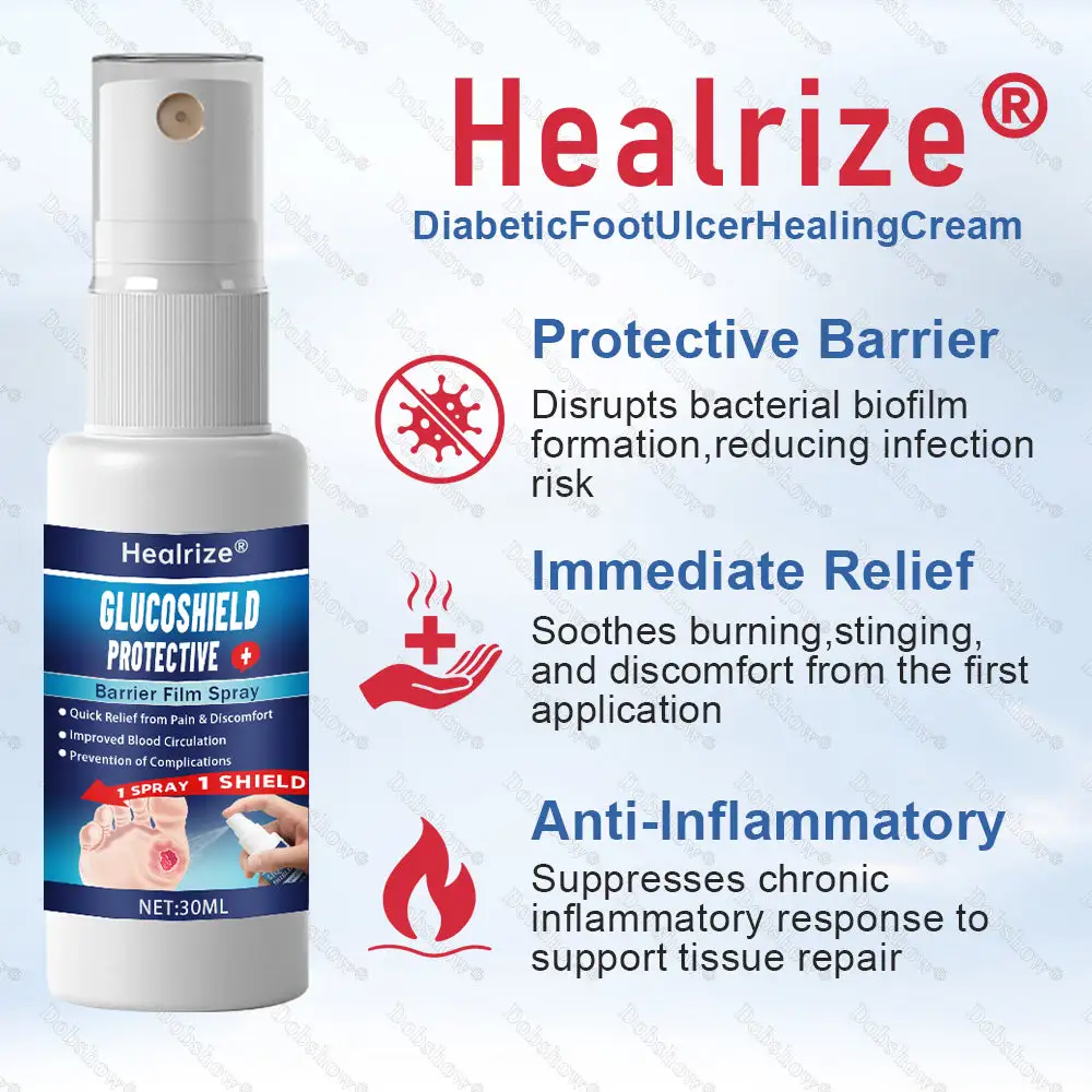 Spray per pellicola protettiva barriera Healrize® GlucoShield - immagine 3