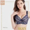 Reggiseno wireless a copertura totale in pizzo