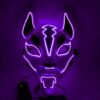 Maschera neon a pieno facciale Fox
