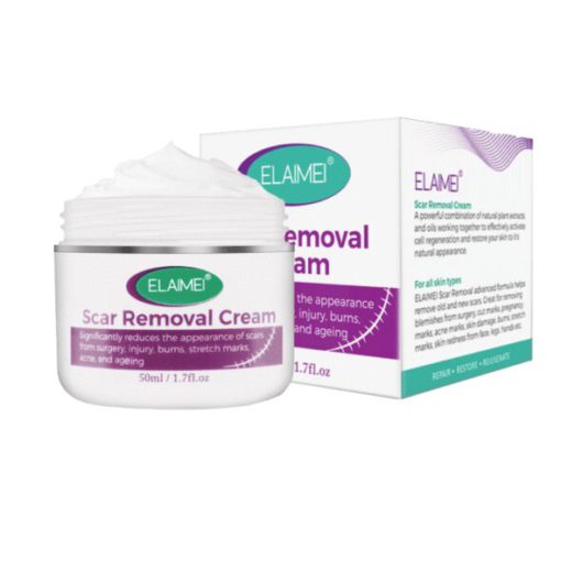 Crema senza cicatrici per il rimbalzo della pelle