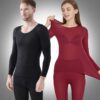 Abbigliamento interno termico elastico senza cuciture Warmdays
