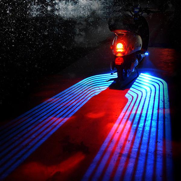 LED Wingium per ali d'angelo per motociclette