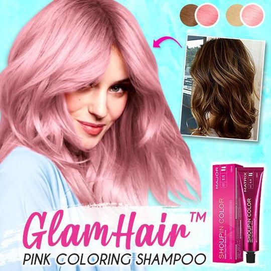 GlamHair Shampoo Colorante Rosa