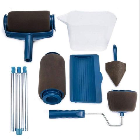 Strumento per manico di pittura per pennello a rullo di vernice - immagine 2