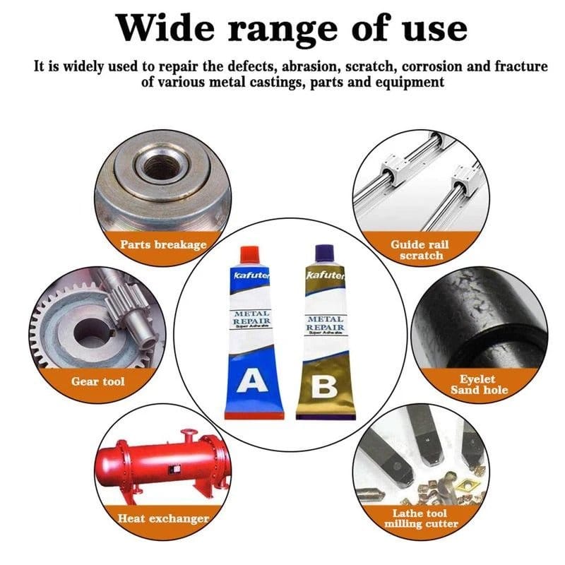 Gel per la riparazione dei metalli Kafuter - immagine 2