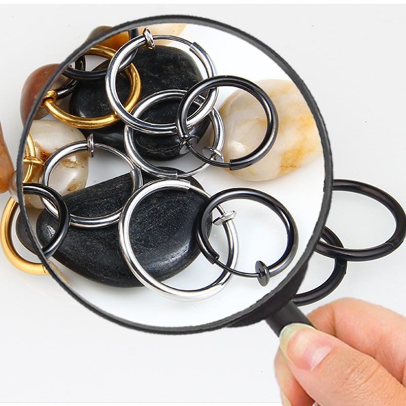 Cerchio retrattile unisex in acciaio inossidabile - immagine 2