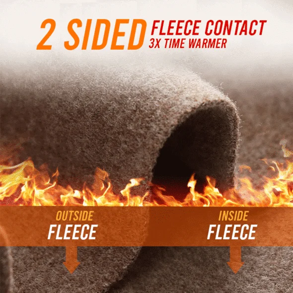 Gilet con scollo a V in pile doppio lato - immagine 3