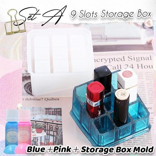 Kit artigianale in cristallo in resina UV - immagine 3