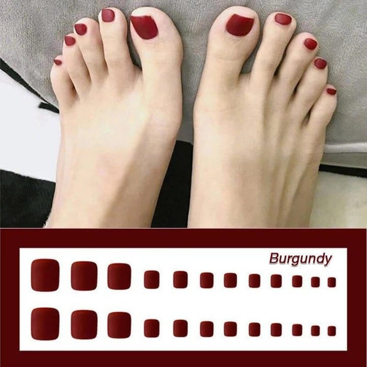 1 minuto di cambio di stile riutilizzabile per manicure con unghie finte (24 pezzi) - immagine 3