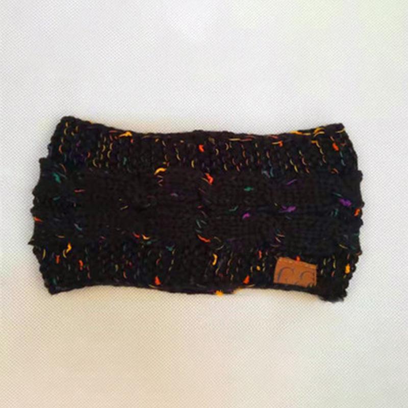 Fascia colorata intrecciata all'uncinetto lavorata a maglia - immagine 3