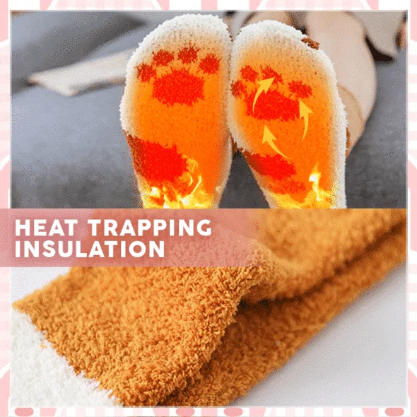 Calzini in pile graziosi Meow - immagine 3