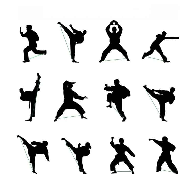 Fasce di resistenza per kicker di Taekwondo - immagine 3