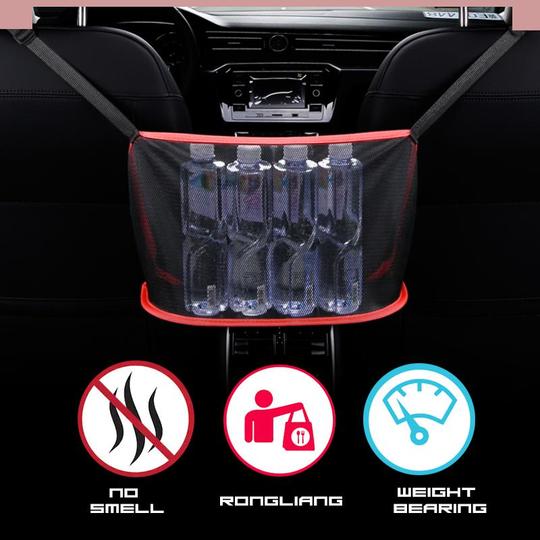 Porta tasca in rete per seggiolino auto - immagine 3