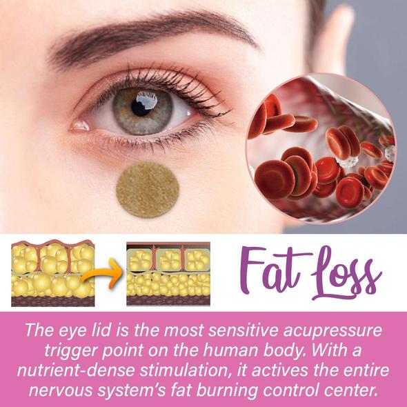 Benda per occhi dimagrante per digitopressione - immagine 4