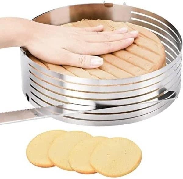 Affettatrice per dolci regolabile in acciaio inox - immagine 4