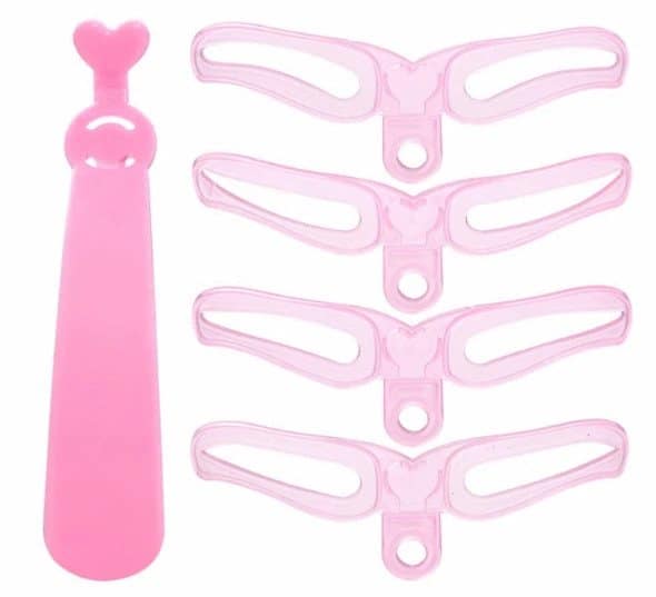Stencil per modellare istantaneamente le sopracciglia (set da 4 pezzi) - immagine 4