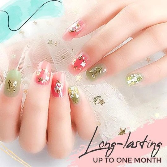 Adesivo 3D con gemme scintillanti Nailon - immagine 4