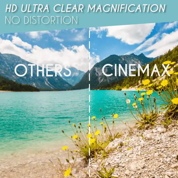 Lente d'ingrandimento dello schermo del telefono CineMax HD - immagine 4