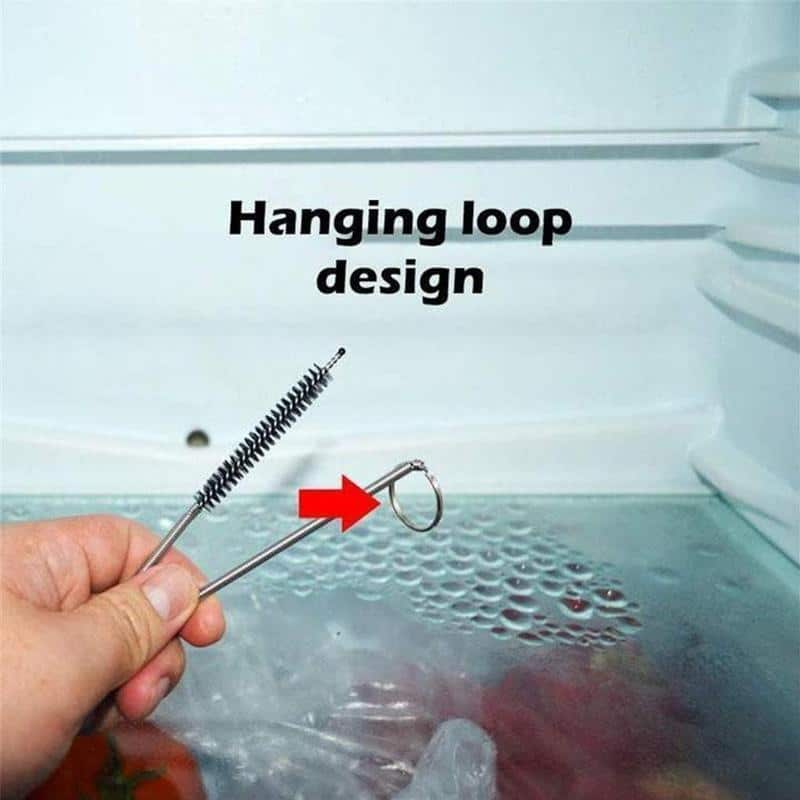 Mini spazzola per dragare per la pulizia del frigorifero - immagine 4