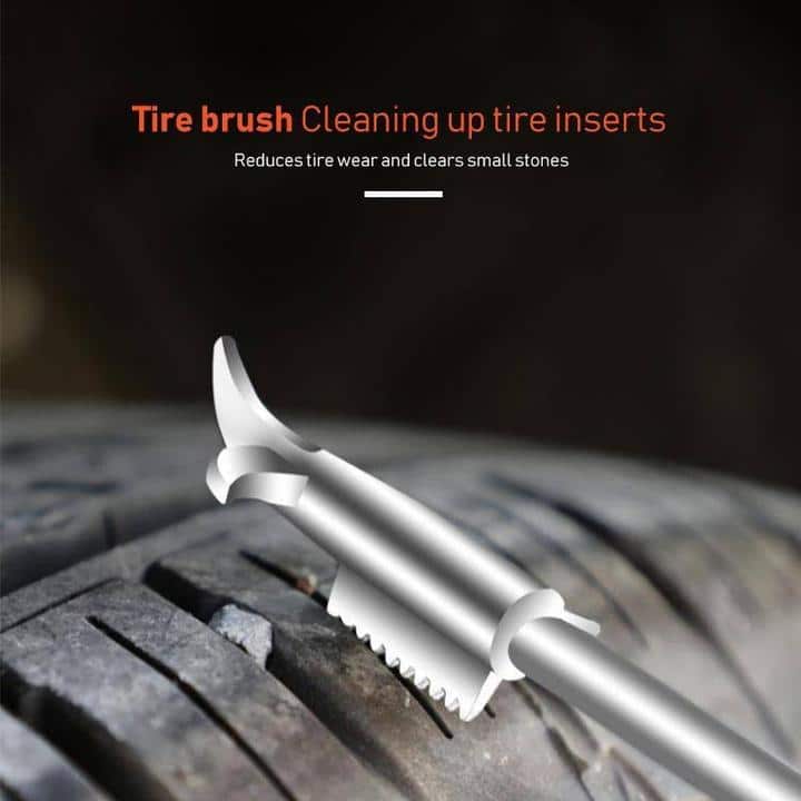 Gancio per la pulizia dei pneumatici - immagine 4