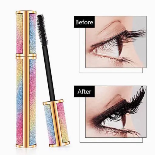 Mascara allungante spesso in fibra di seta waterproof 4D Vivid Galaxy