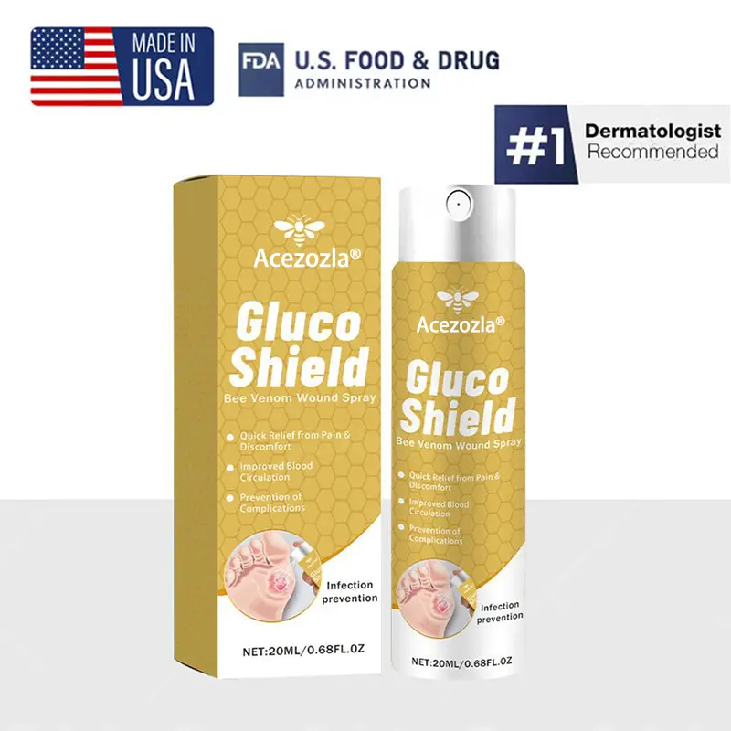 GlucoShield Spray per ferite al veleno d'api