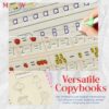 Set di libri e penne per esercizi di calligrafia riutilizzabili MagicWrite